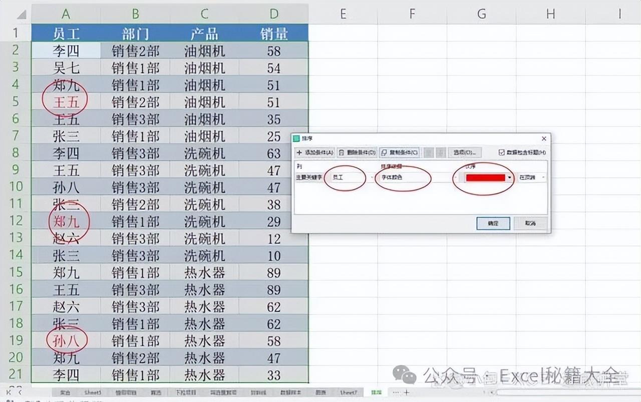 excel表格排序按照从小到大的顺序，Excel的排序技巧-趣帮office教程网