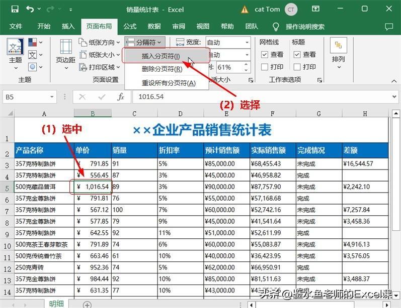 excel分页打印怎么设置分几页，Excel中页面设置与打印输出的技巧-趣帮office教程网