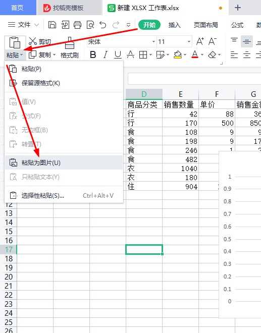 wps插入图表的方法，wps创建图表及打印设置方法-趣帮office教程网