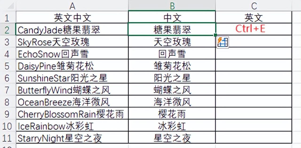 excel单元格内有中文英文怎么分离?-趣帮office教程网