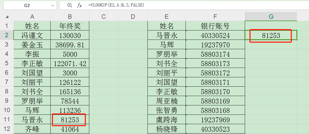 表格vlookup怎么操作，excel中vlookup函数的基础用法和实例-趣帮office教程网