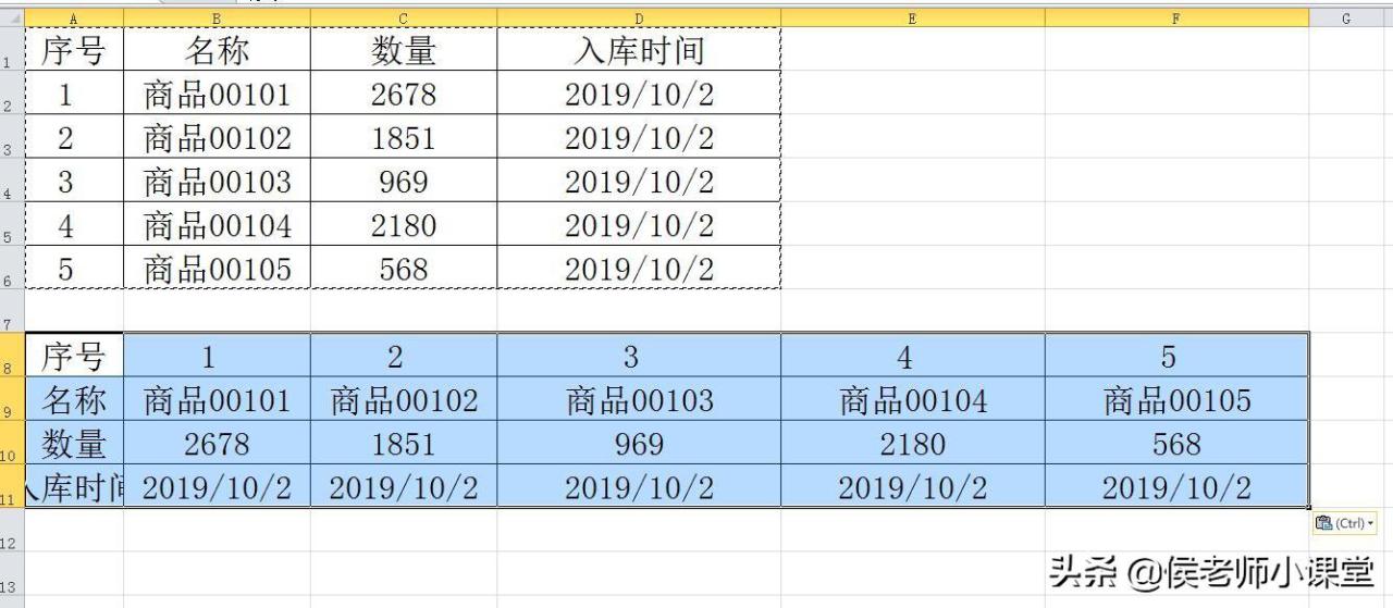 excel怎么转置,excel中进行行列转置方法-趣帮office教程网