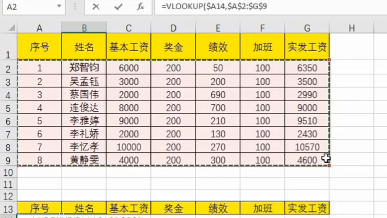 excel工资表制作方法，制作工资表不妨试试这个方法！-趣帮office教程网