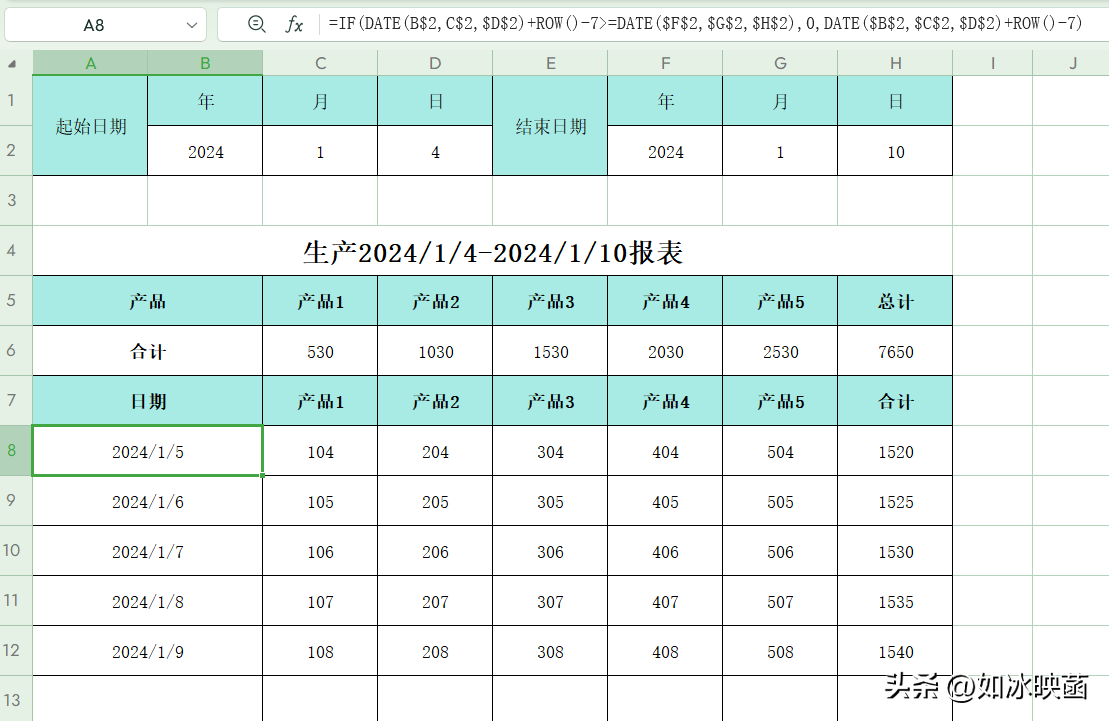 如何运用excel制作自动化报表-区间报表（函数）-生产企业必备-趣帮office教程网