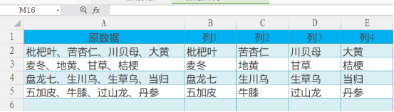 Excel函数实例教程——单元格数据分列-趣帮office教程网