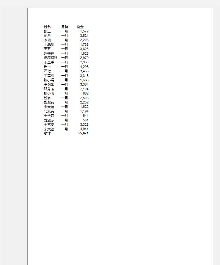 Excel中如何快速计算分类汇总并按每一个分类进行分页打印？-趣帮office教程网