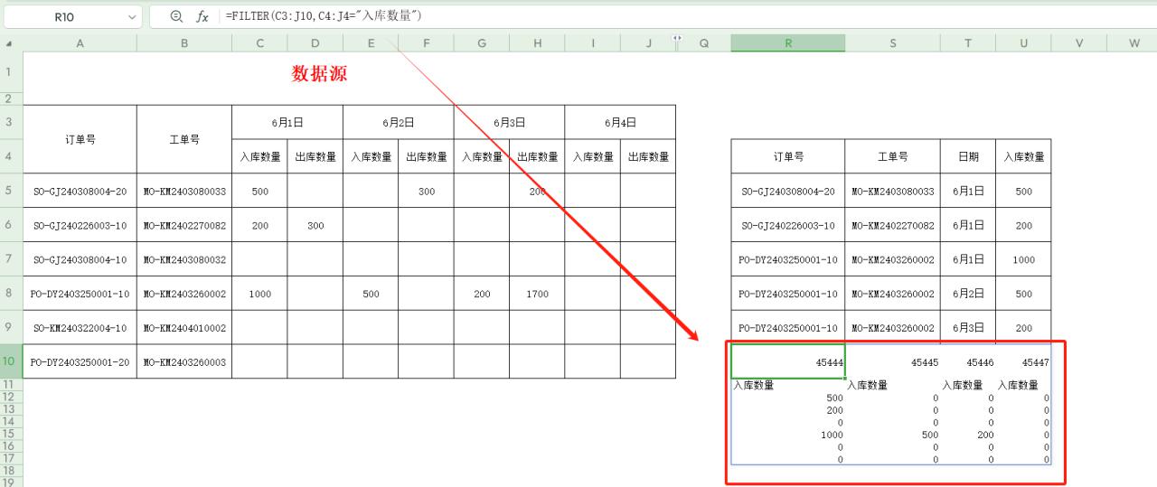 excel中横向录入数据转化为纵向数据公式的推演过程-趣帮office教程网