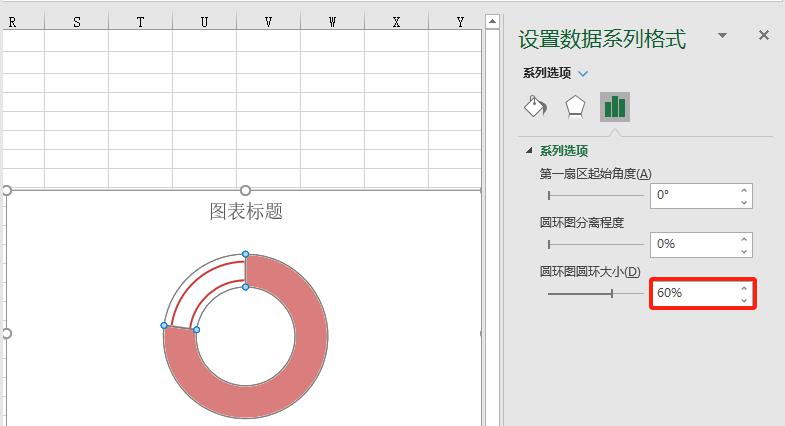 excel图表制作教程：百分比圆环图-趣帮office教程网