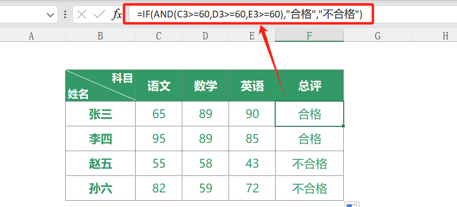 EXCEL中IF函数的用法和运用实例介绍-趣帮office教程网