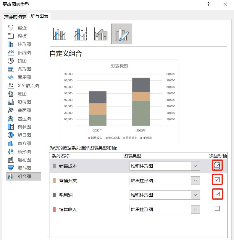 excel整体局部结构单柱图制作教程-趣帮office教程网