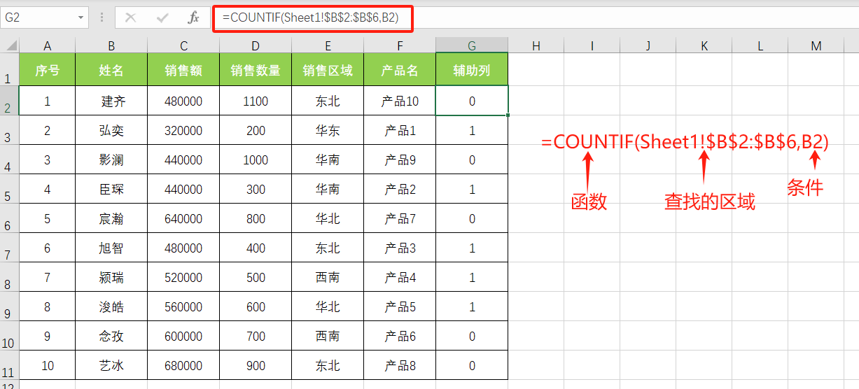 excel中如何快速筛选出两个表格的重复值？教你几秒搞定-趣帮office教程网