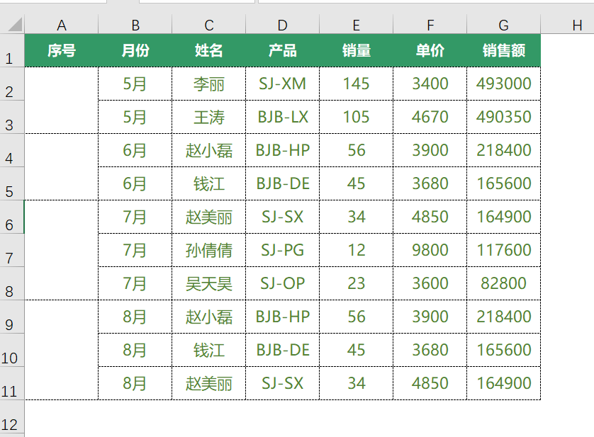 excel序号自动调整及快速添加序号操作方法-趣帮office教程网