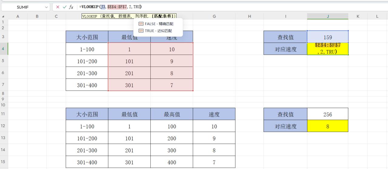 excel表格中区间取值的两种解决方法-趣帮office教程网