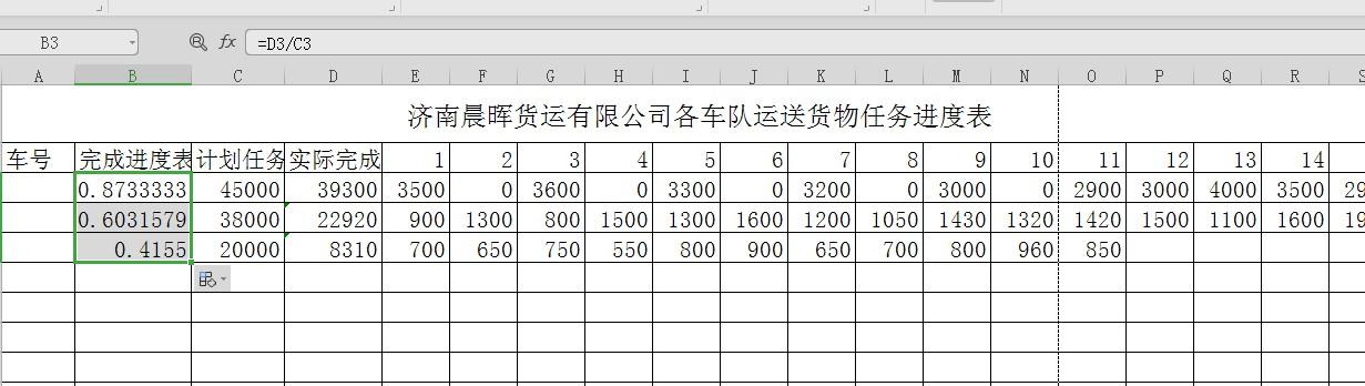 EXCEL里如何制作任务进度表？-趣帮office教程网