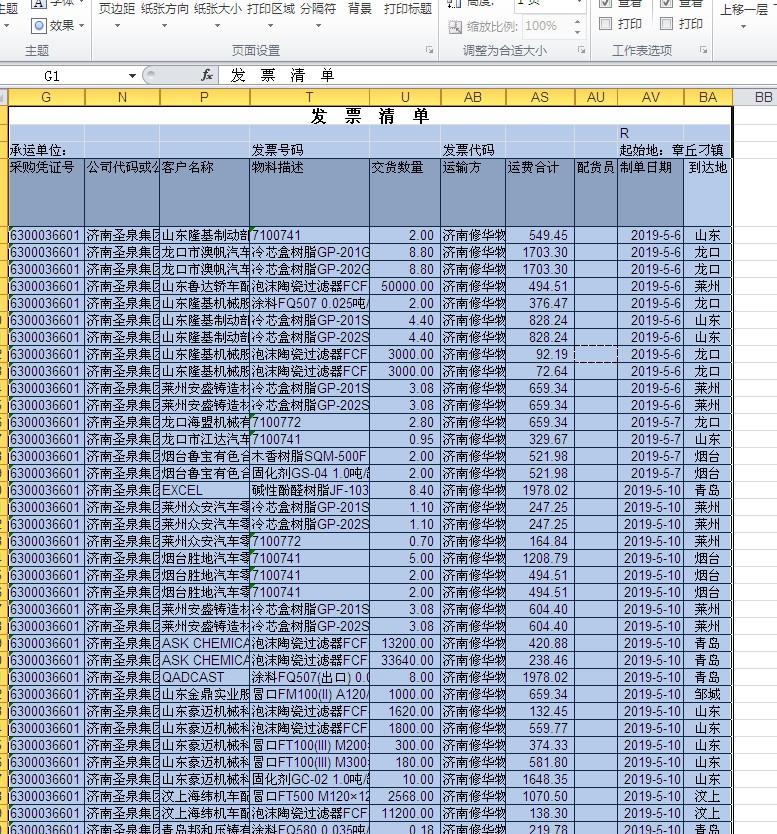 EXCEL打印时为什么打印不出内容？为什么列宽总是打印不全？-趣帮office教程网