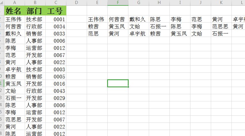 excel如何将文字列转行显示，巧用选择性粘贴老板都点赞-趣帮office教程网