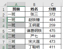 Excel中如何实现批量合并单元格？原来数据透视表大有用处！-趣帮office教程网