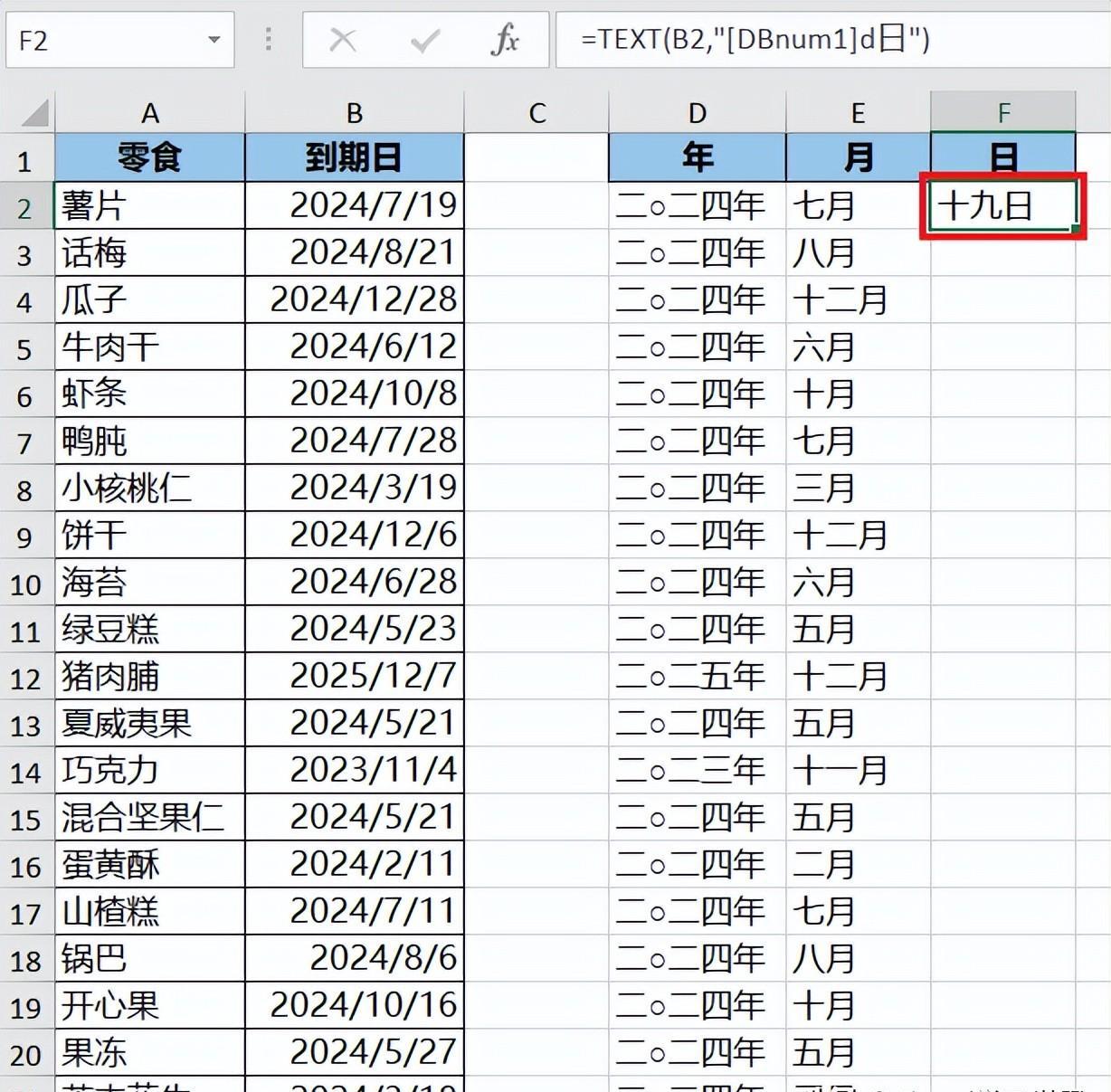 Excel中text函数参数用法：负数时显示文字-趣帮office教程网