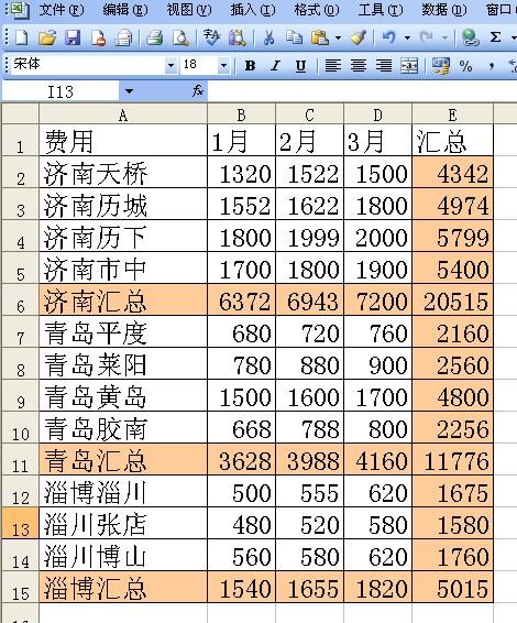 EXCEL小技巧：快速删除空行、分项求和、录入长数值、显示隐藏项-趣帮office教程网