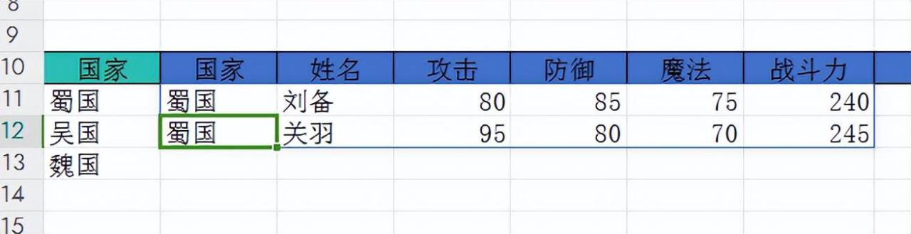 excel如何快速的把多行多列数据转为一行？-趣帮office教程网