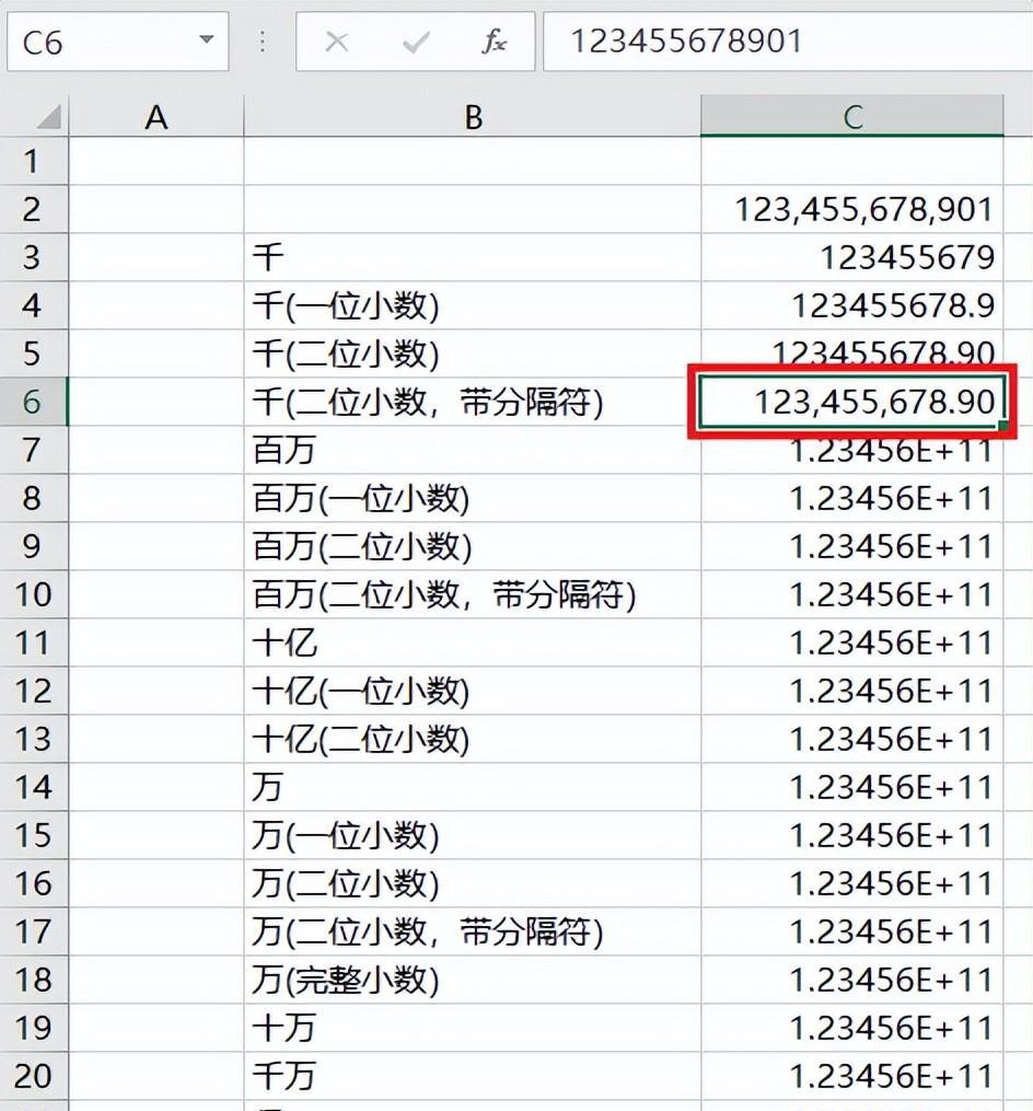 将excel数值按不同单位显示，excel金额各种单位换算方法总结-趣帮office教程网