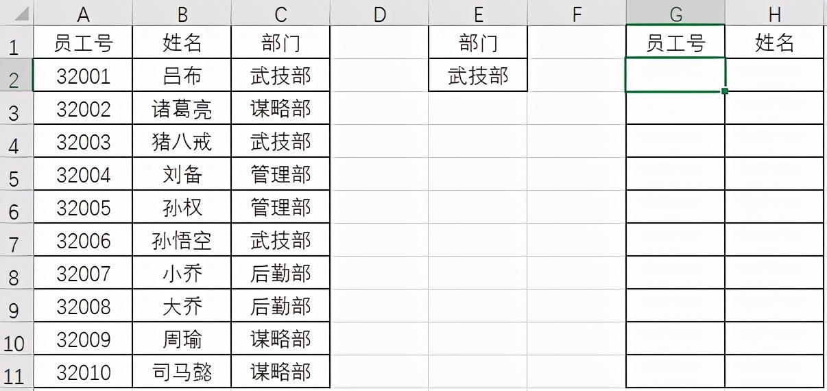 excel中通过VLOOKUP函数来实现反向查询的方法-趣帮office教程网