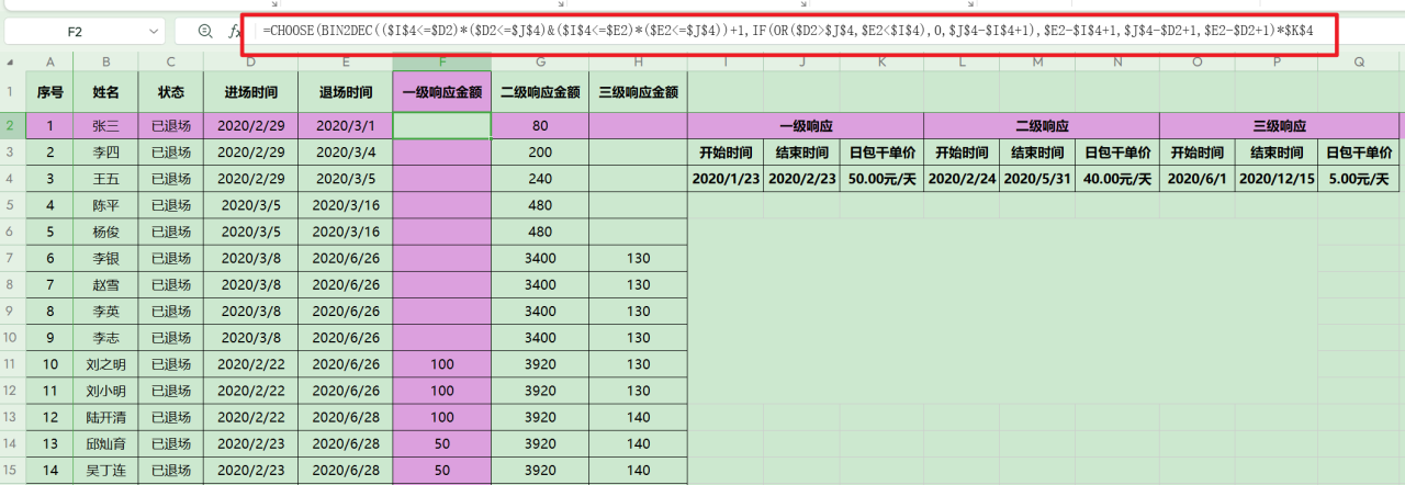 如何用 Excel 公式轻松计算补助金额，excel用函数计算每个职工的补贴-趣帮office教程网