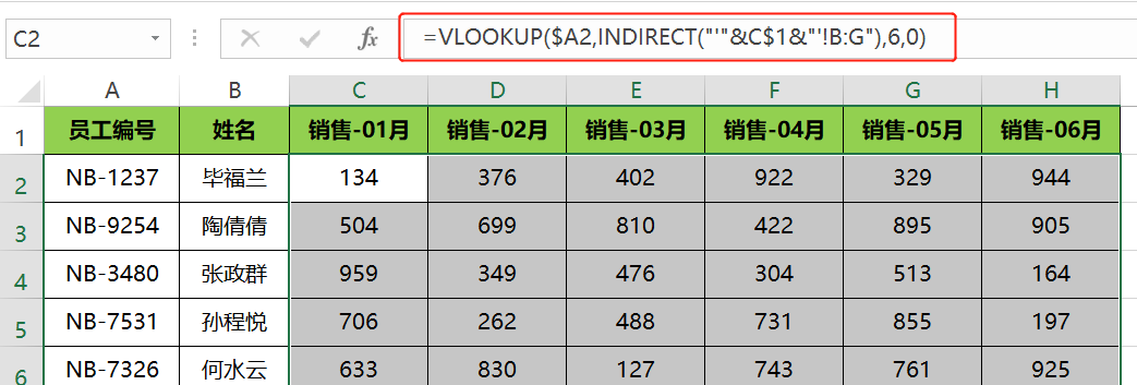 excel中VLOOKUP的12种用法，VLOOKUP出错的原因及解决方法-趣帮office教程网