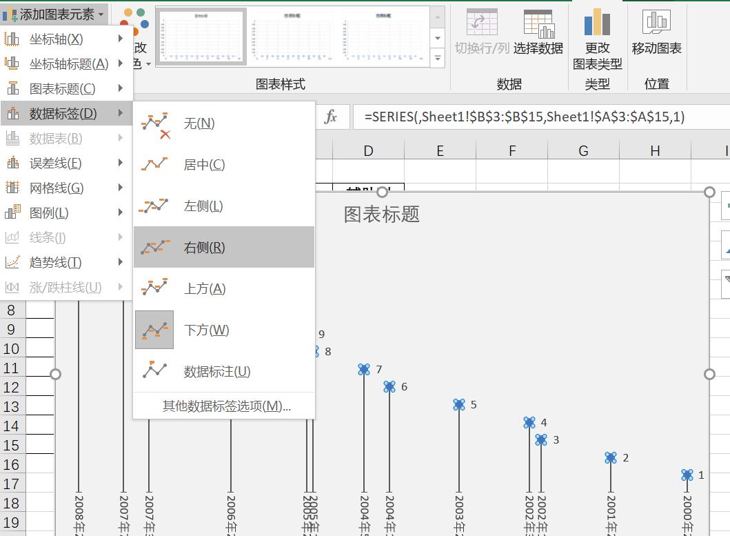 EXCEL制作公司发展历程图的方法-趣帮office教程网