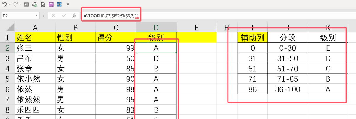 excel中有关VLOOKUP函数的模糊匹配的用法和实例讲解-趣帮office教程网