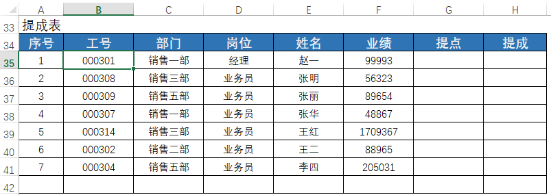 index和match函数配合使用，index和match函数组合应用实例讲解-趣帮office教程网