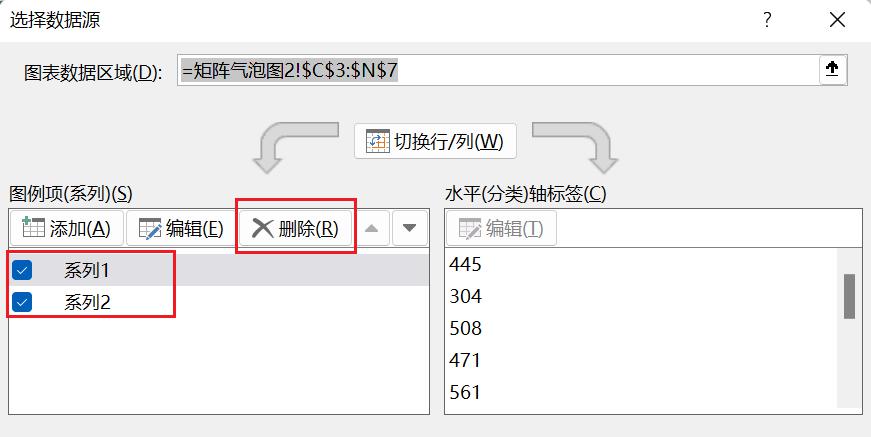 在excel中创建矩阵气泡图的方法-趣帮office教程网