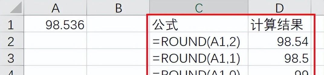 Excel中数值取整及四舍五入用法详解-趣帮office教程网