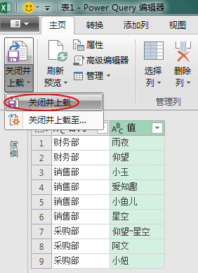 excel拆分同类项：将同一部门下的姓名按分隔符拆分-趣帮office教程网