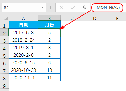 excel常用的日期函数公式大全及使用方法-趣帮office教程网