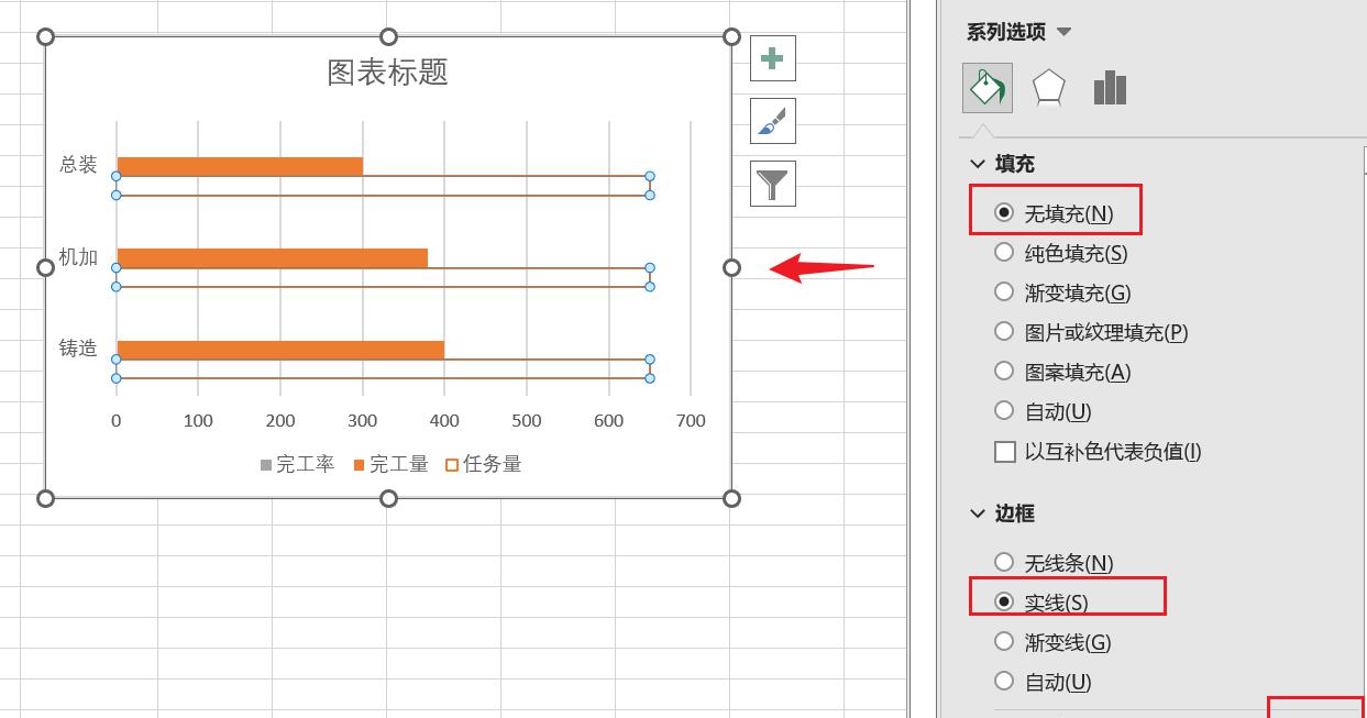 在excel中创建百分比进度条形图的方法-趣帮office教程网