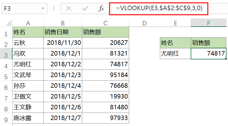 excel中VLOOKUP的12种用法，VLOOKUP出错的原因及解决方法-趣帮office教程网