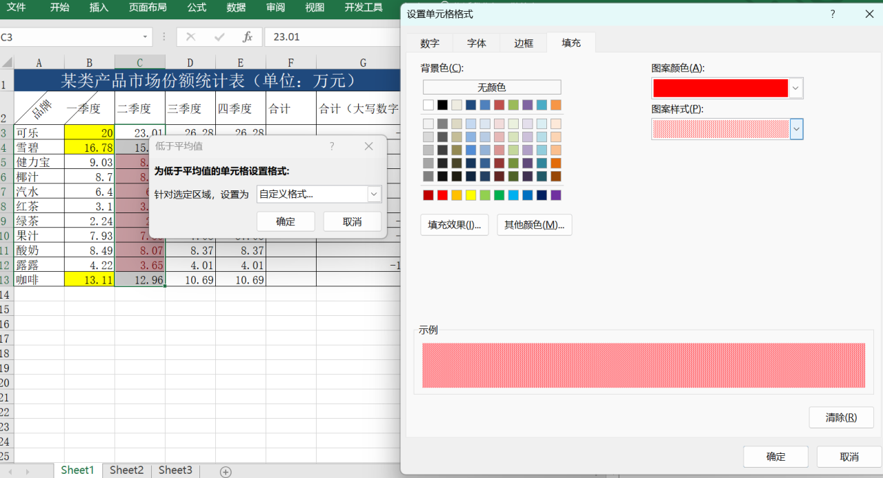 excel条件格式的方法对数据进行格式化操作-趣帮office教程网