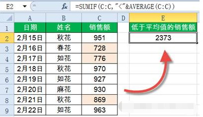 excel中sumif函数10种经典用法-趣帮office教程网