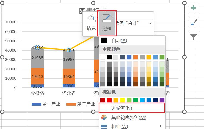 Excel百分比堆积柱形图制作教程-趣帮office教程网