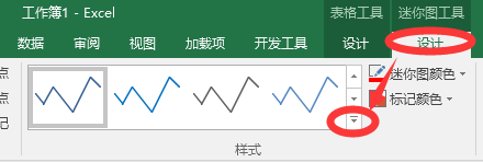 excel如何制作迷你折线图教程-趣帮office教程网