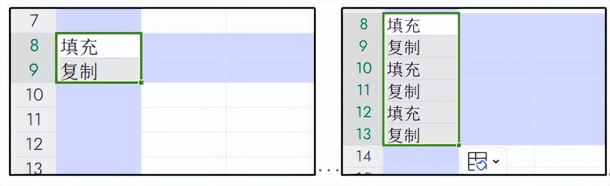 一文学会Excel快速填充方法-趣帮office教程网