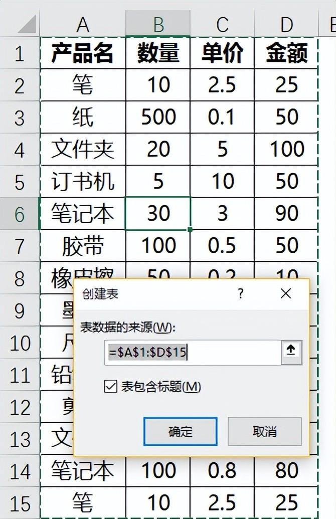 如何让Excel实现动态自动统计，简易而高效的动态自动统计表制作方法-趣帮office教程网