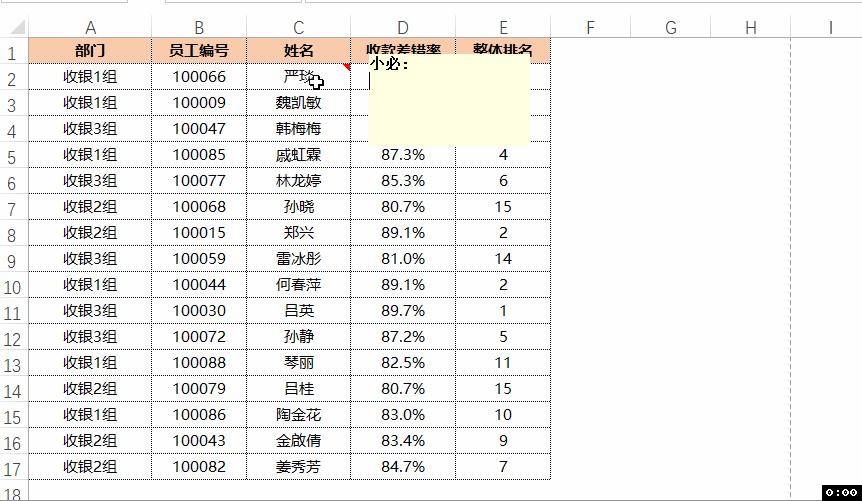 Excel中的批注如何添加、修改及删除？-趣帮office教程网