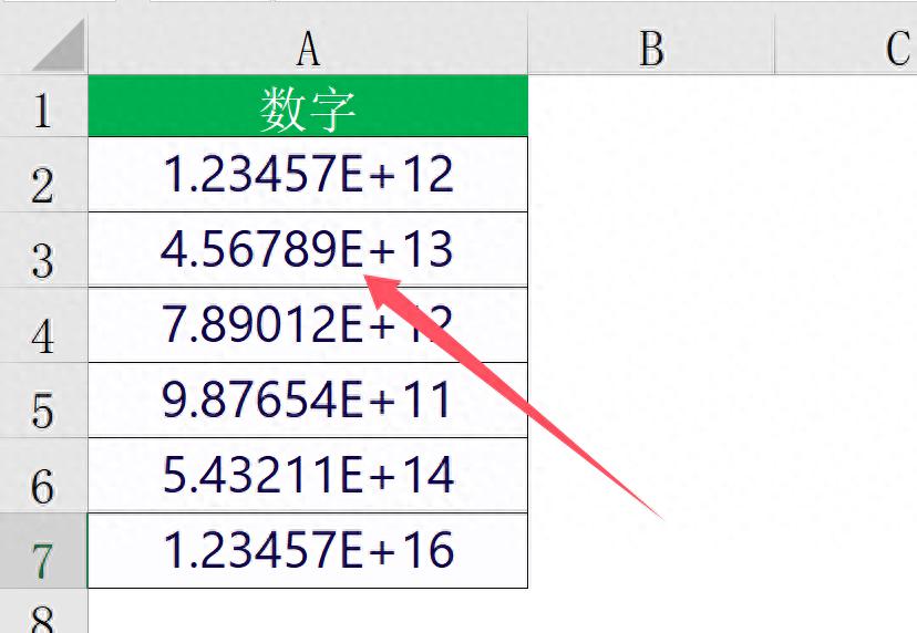 excel表格中长长的数字突然变成了E+，怎么回事？-趣帮office教程网