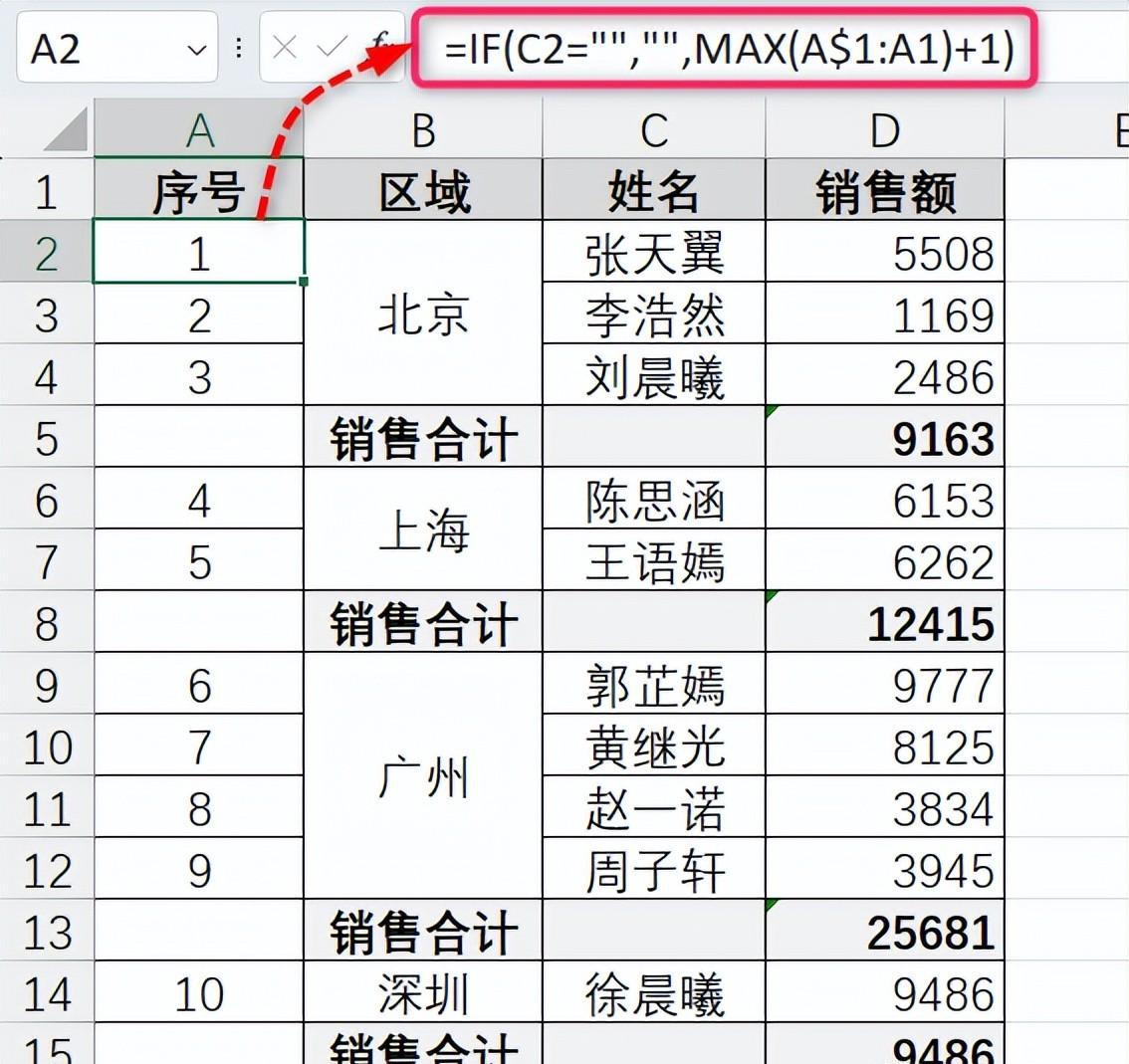 excel中MAX函数的五种精妙用法详解-趣帮office教程网