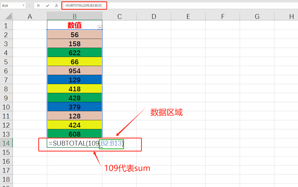 Excel按颜色求和技巧全攻略：轻松根据颜色对数据快速求和的3个方法-趣帮office教程网