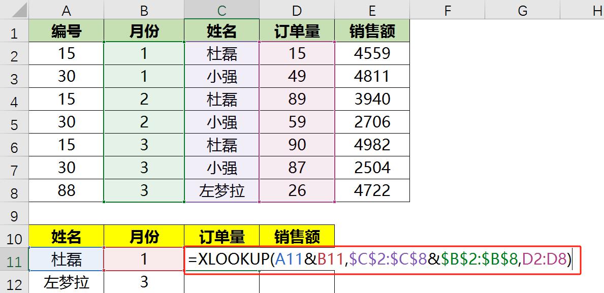 excel的Xlookup函数用法大探秘-趣帮office教程网