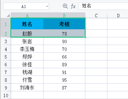 WPS的Excel中隔行操作的方法详解-趣帮office教程网