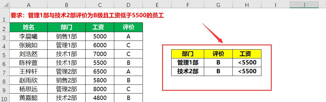 Excel技巧深度剖析：传统筛选与高级筛选之比较-趣帮office教程网